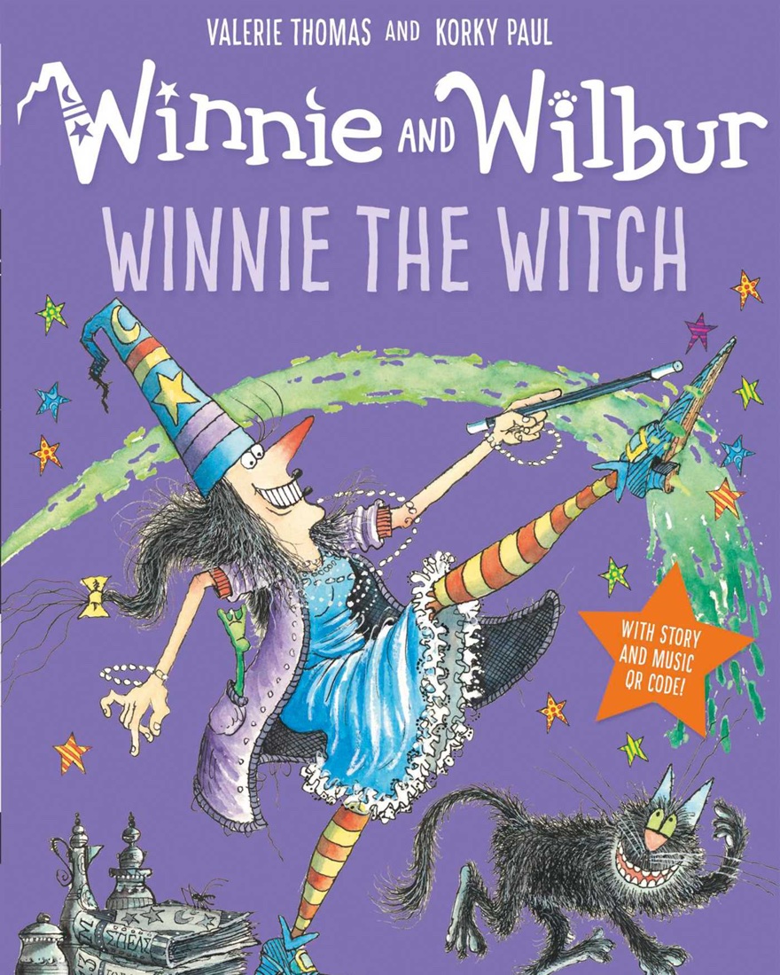 Cover of Winnie the Witch by Valerie Thomas and Korky Paul